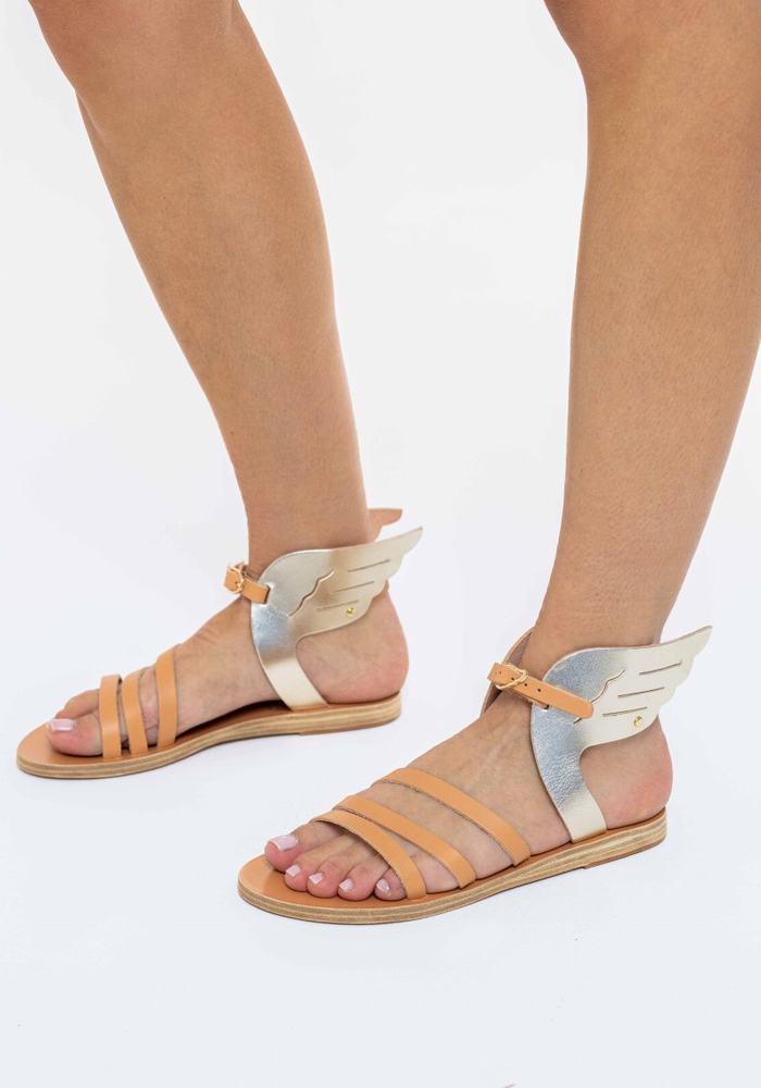 Sandales Bride Cheville Ancient Greek Sandals Ikaria Leather   | OFS-2760813